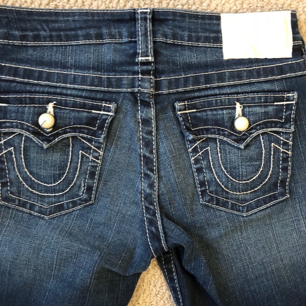 “Pearl” Button True Religion Girls Jeans Size 12